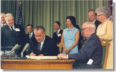 Signing of the Medicare Program into Law